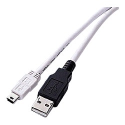 ZUM-410 [USB2.0ミニケーブル A-B（5ピン）コネクタ 1m]