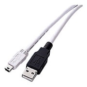 USB2.0ミニケーブル A-B（5ピン）コネクタ 2m ZUM-420