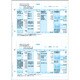 給与明細書 単票用紙 336001