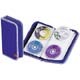 CD・DVD72枚収納ケース ブルー CDF72BL