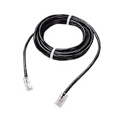 ツイストモジュラケーブル ブラック 0.5m TEL-T005BK