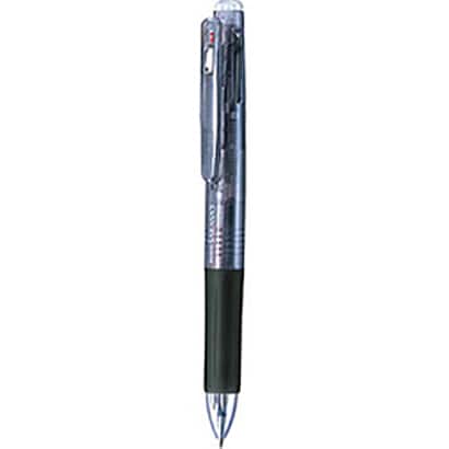 多色ジェルボールペン サラサ3 0.5mm ノック式 インク色：3色（黒・青・赤） 本体色：黒 ポケッセーフ機構搭載 パック仕様 P-J3J2-BK