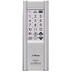 RM-A150-S テレビ用簡単リモコン（シルバー）