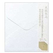 34282011 カラー色紙包み 白
