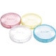 フィルター丸型プラスチックケース（3枚入） 5号/62～67mm クリアー [フィルターケース]