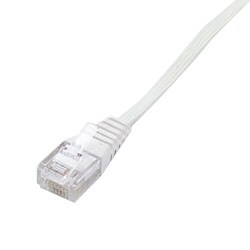スーパースリムLANケーブル ホワイト 10m LTC-SF10W