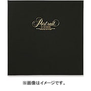 ポートレート台紙 キャビネ 2面 ブラック V-208
