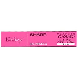 ヨドバシ.com - シャープ SHARP UXNR4A4 [普通紙FAX用インクリボン （1
