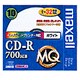 CDR650.PW1P10S [データ用CD-R MQシリーズ 650MB 32倍速対応 10枚 インクジェットプリンター対応]