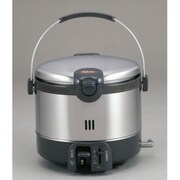 ガス炊飯器 0.09～0.6L 0.5～3.3合 ステンレスタイプ 都市ガス用 PR-60EF-13A
