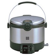 ガス炊飯器 0.09～0.6L 0.5～3.3合 ステンレスタイプ LPガス用 PR-60EF-LP