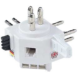 海外電話マルチアダプタ TEL-TR11