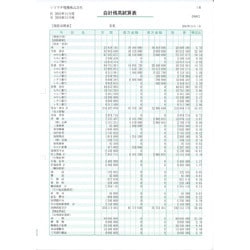 合計残高試算表 500枚入 SR4501