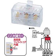 フェライトコア内蔵3分配アダプタ TEL-AD3CNF