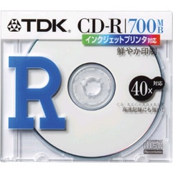 CD-R 700MB 40倍速 1枚 CD-R80TWS