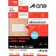 宛名・表示用ラベル A4 21面 上下余白付 再生紙･ホワイト 100シート 31338