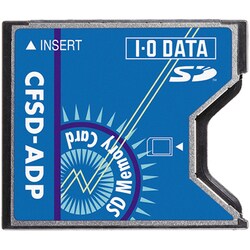コンパクトフラッシュ型 SDメモリーカードアダプター CFSD-ADP