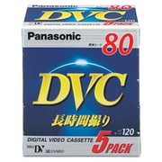 ミニDVカセット 80分 5本パック AY-DVM80V5