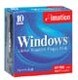 MF2HD WIN 10PS [Winフォーマット 1.44MB クリアケース10枚入り ブラック]