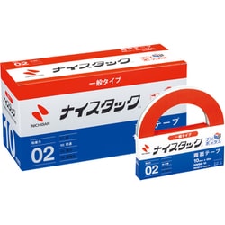 両面テープ ナイスタック 一般タイプ ブンボックス 10mm×20m 大巻 12巻入 NWBB-10