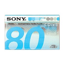 ハイポジションオーディオカセット 80分 1本 C80CDX2L