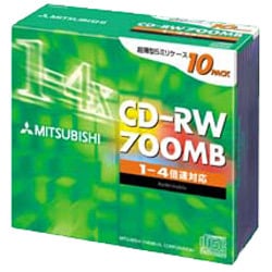 CD-RW 700MB 10枚 SW80QU10