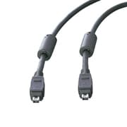 IEEE1394ケーブル 4ピン-4ピン 1.0m ブラック AI-780FC