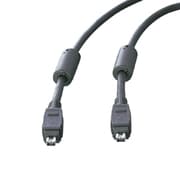 IEEE1394ケーブル 4ピン-4ピン 2.0m ブラック AI-799FC