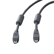 IEEE1394ケーブル 4ピン-4ピン 3.0m ブラック AI-781FC