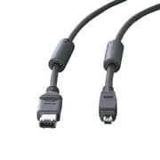 IEEE1394ケーブル 4ピン-6ピン 2.0m ブラック AI-801FC
