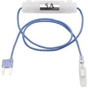 ミニ平型ヒューズ電源 DC12V・60W DC24V・120W 15Aヒューズ差替用 E512