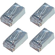 RJ45コネクタ レバー折れ防止機能付き STPタイプ クリア 10個 LTA-RS10