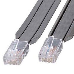 アンダーカーペットLANケーブル 5m KB-CP5-05