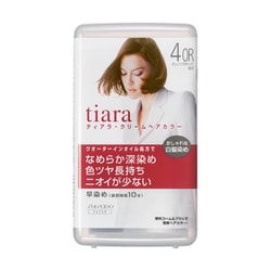 ティアラ クリームヘアカラー 4OR オレンジがかった栗色 [ヘアカラー]