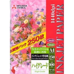 マット紙 A4 250枚 MM1NA4250
