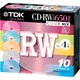 CD-RW74X10CCS [CD-RW 650MB 10枚ディスク＆ケース・カラーミックスパック]