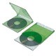 次世代CD＆DVD収納ケース 円盤重箱 3ケースパック クリアグリーン CD-065-3CGN
