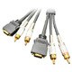 D端子ケーブル D端子/ピン×2－D端子/ピン×2 1m FVC-DV710