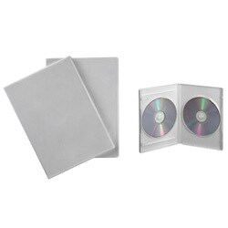 DVDトールケース 14mm　2枚収納　2ケース AT-WDV2