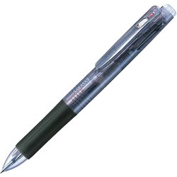 多色ジェルボールペン サラサ3 0.5mm ノック式 インク色：3色（黒・青・赤） 本体色：黒 ポケッセーフ機構搭載 J3J2-BK