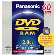 LM-AK60JE ビデオカメラ用 8cmDVD-RAM 60分 丸型ホルダー対応ビデオカメラ専用