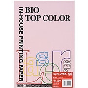 バイオトップカラー 両面 プリンター用紙 フラミンゴ 120g/m2 A4 50枚 BT331