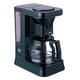 コーヒーメーカー ブラック ガラスサーバー 10カップ ET-103-BK