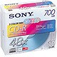 CD-R 700MB 48倍速対応 10枚 カラーミックス 10CDQ80FX