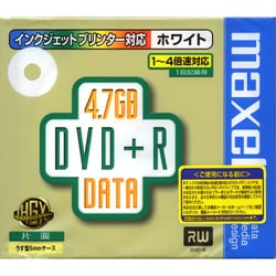 D+R47PWB.1P [DVD+R 4.7GB 4倍速対応 1枚 ホワイトレーベル]