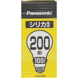 ヨドバシ.com - パナソニック Panasonic LW100V200W [白熱電球 シリカ
