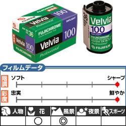 フジクローム Velvia100 Professional（RVP 100） 135-36枚撮 20本パック