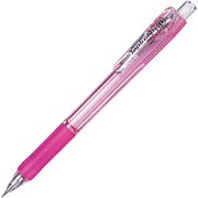 シャープペン タプリクリップ シャープ 0.5mm ノック式 可動式バインダークリップ採用 本体色:ピンク MN5-P