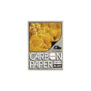 プラスチックカーボン紙 片面筆記用 ブラック PCP-P100-B