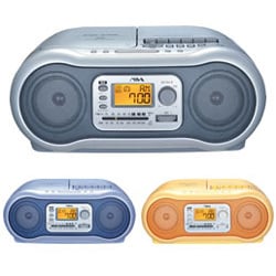 CSD-A300D CDステレオラジオカセットレコーダー（オレンジ）
